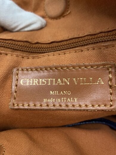 商品画像：2WAY/ショルダーバッグ/レザー/BLU/無地// 5