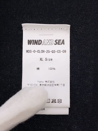商品画像：長袖Tシャツ/XL/コットン/BLK/WDS-0-CLCH-25-Q3-CS-09// 4