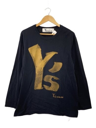 商品画像：BANG ON/ロゴプリント/長袖Tシャツ/2/コットン/BLK/YA-T63-052// 1