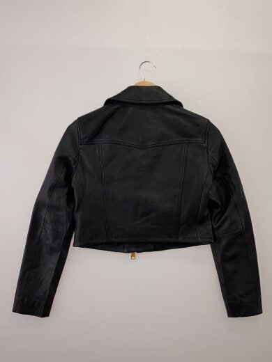 商品画像：ELORA BIKER/レザージャケット・ブルゾン/--/羊革/BLK/無地/W088LB// 2