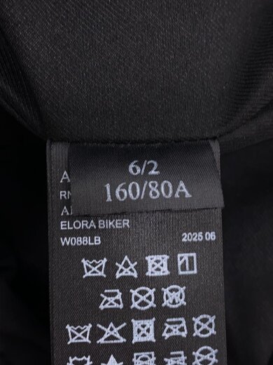 商品画像：ELORA BIKER/レザージャケット・ブルゾン/--/羊革/BLK/無地/W088LB// 4