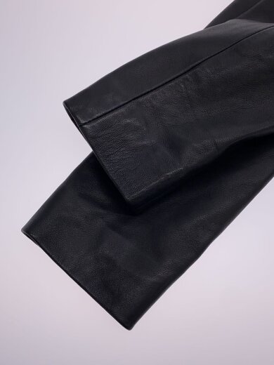 商品画像：ELORA BIKER/レザージャケット・ブルゾン/--/羊革/BLK/無地/W088LB// 6