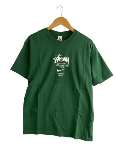商品画像：Tシャツ/S/コットン/GRN// 1