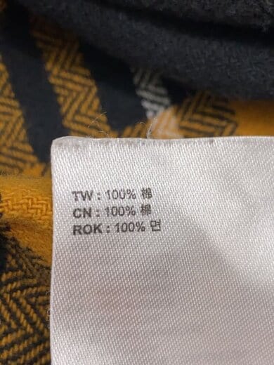 商品画像：L/S WALLACE SHIRT/長袖シャツ/XL/コットン/ORN/チェック/I030803.19B.XX.03 4