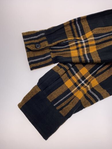 商品画像：L/S WALLACE SHIRT/長袖シャツ/XL/コットン/ORN/チェック/I030803.19B.XX.03 5