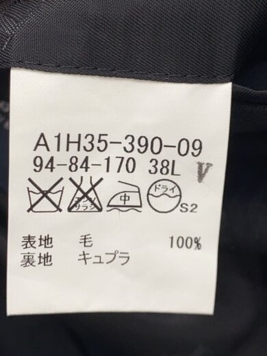 商品画像：スーツ/38/ウール/BLK/A1H35-390-09// 5