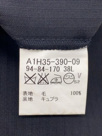 商品画像：スーツ/38/ウール/BLK/A1H35-390-09// 8
