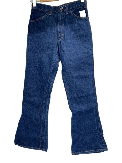 画像：Levi’s70s/646/ボタン裏10/ベルボトム/ブーツカットパンツ/30/デニム/IDG/646-0217//1