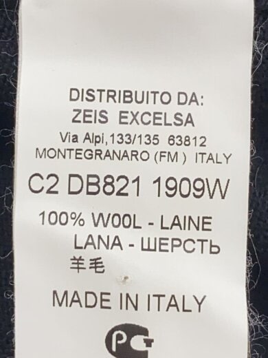 商品画像：フロントロゴ/ニット・セーター(薄手)/--/ウール/BLK 4