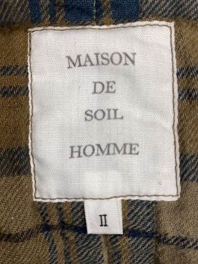 商品画像：ADDED 40s POPLIN FLANNEL LINING REGULAR COLジャケット/2/コットン/KHK 3