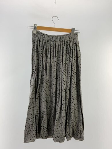 商品画像：小紋柄/ロングスカート/36/コットン/GRY/MK-2509 1059-330 2