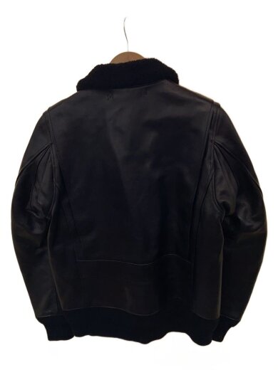 画像：GANGSTERVILLEG-1/ジャケット/XL/山羊革/BLK/無地/GSV-13-AW-032