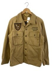 フライングタイガー/ミリタリージャケット/L/コットン/CML/6135087