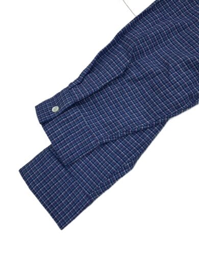 商品画像：長袖シャツ/3/コットン/BLU/チェック/253-60303 6