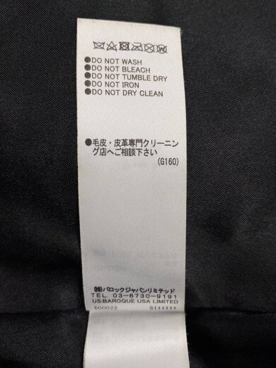 商品画像：ダブルライダースジャケット/FREE/羊革/BLK/010BAS30-6000 5