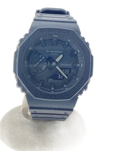 商品画像：クォーツ腕時計/デジアナ/ラバー/BLK/BLK/GA-2100 1