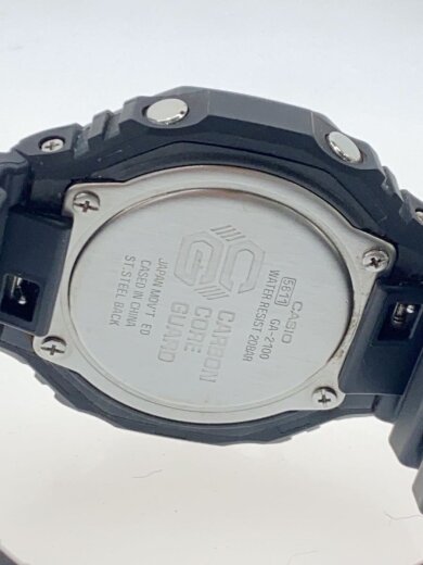 商品画像：クォーツ腕時計/デジアナ/ラバー/BLK/BLK/GA-2100 3