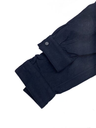 商品画像：長袖シャツ/M/ウール/NVY/M021309 6