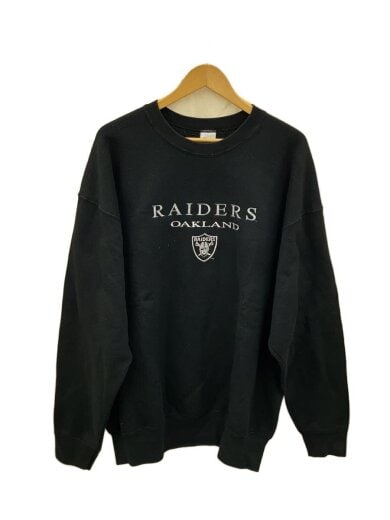 商品画像：90s/USA製/RAIDERS/Salem Sportswear/スウェット/XXL/コットン/BLK/毛玉有 1