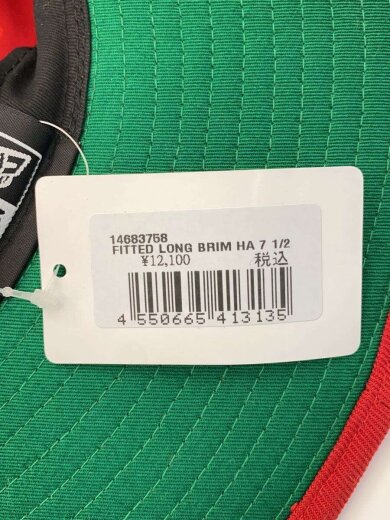 商品画像：フィッテドロングブリムハット/近鉄バッファローズ/7 1/2/RED/無地/メンズ 7