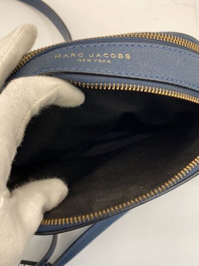 商品画像：SHUTTER SMALL CAMERA/ショルダーバッグ/レザー/NVY/無地 6