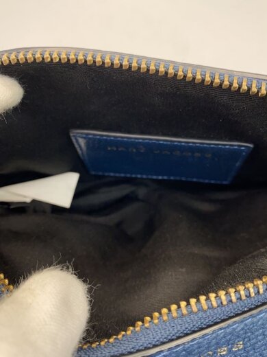 商品画像：SHUTTER SMALL CAMERA/ショルダーバッグ/レザー/NVY/無地 7