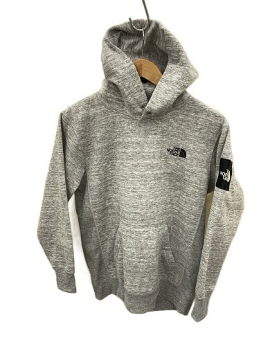 商品画像：SQUARE LOGO HOODIE_スクエア ロゴ フーディ/S/ポリエステル/GRY 1