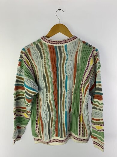 商品画像：3Dニット/ニット・セーター(厚手)/L/コットン/マルチカラー/無地 2