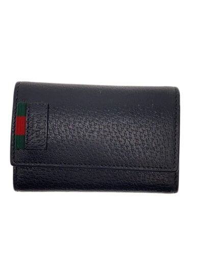 商品画像：キーケース/レザー/ブラック/無地/メンズ/435297/汚れ有 1