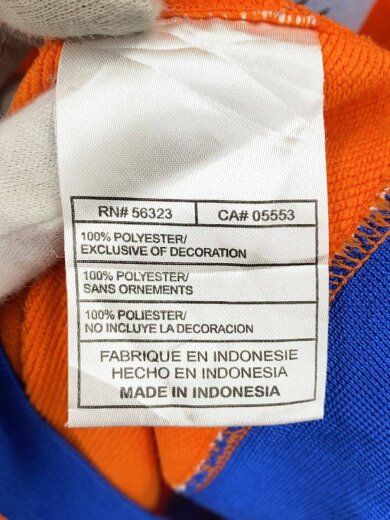 商品画像：オランダ代表/トラックジャケット/ジャケット/M/ポリエステル/ORN/無地/119330 5