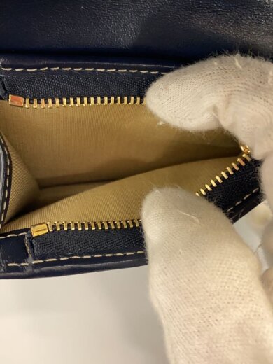 商品画像：2つ折り財布/デニム/BLU/総柄/レディース/231HANNE 5