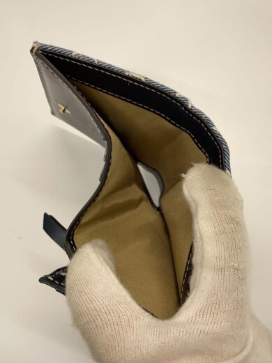 商品画像：2つ折り財布/デニム/BLU/総柄/レディース/231HANNE 6