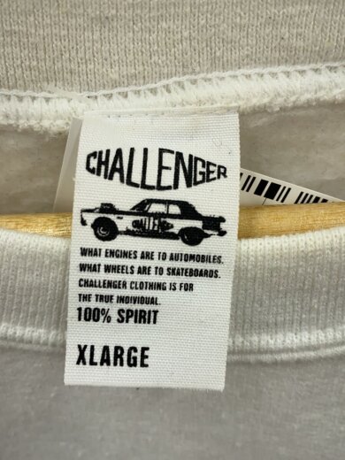 商品画像：CMC RACING SWEAT/スウェット/L/コットン/WHT毛玉着用感考慮/ 3