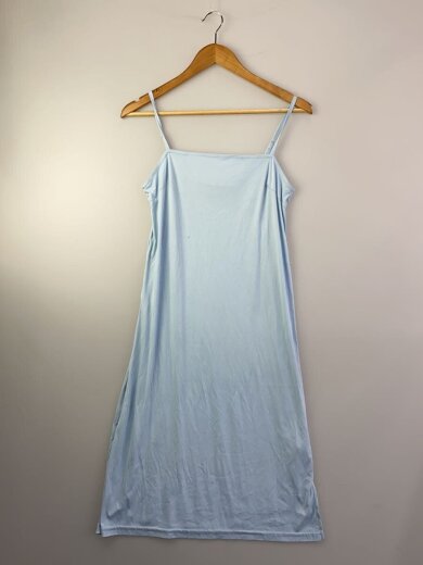 商品画像：ニットティアードワンピース/長袖ワンピース/one/レーヨン/BLU/無地/SWNO241231 6