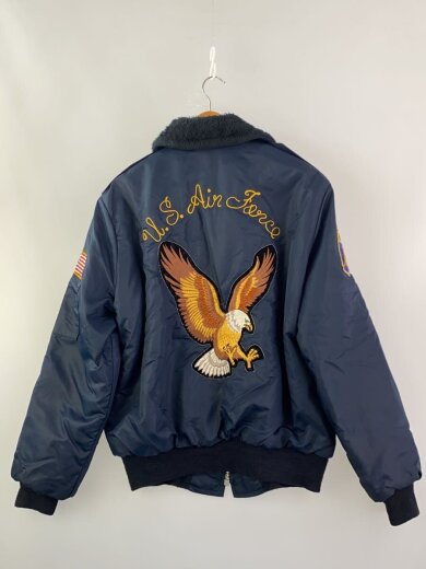 商品画像：70-80s/B-15タイプ/USAF/フライトジャケット/M/--/NVY 2