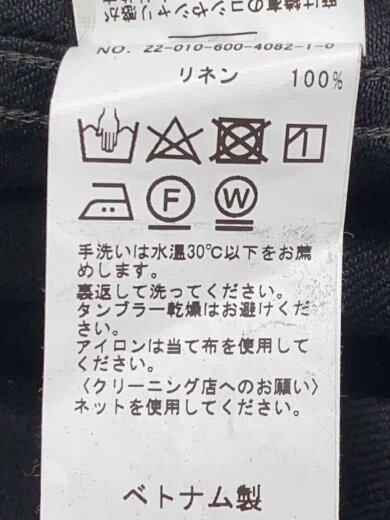 商品画像：テーラードジャケット/L/リネン/BLK/無地/22-010-600-4082-1-0// 5