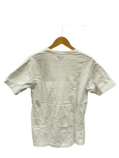 商品画像：ロゴ/ポケットTシャツ/Tシャツ/S/コットン/WHT/毛玉/黄ばみ 2