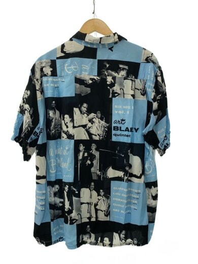 商品画像：半袖シャツ/XL/レーヨン/BLU// 2