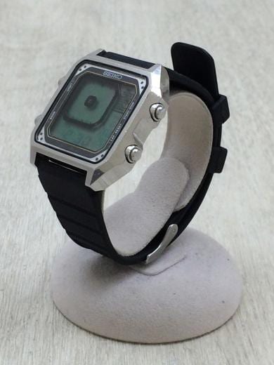 画像：SEIKOデジボーグ/Silver Wave/ベルト非純正品/G757-5030/クォーツ腕時計/4