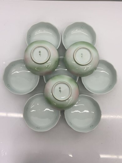 商品画像：徳三郎/皿/10点セット/GRN/112-13 1