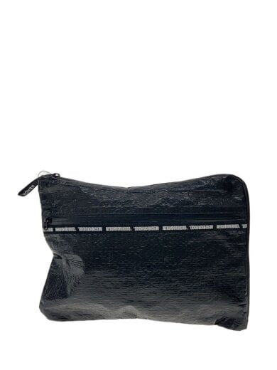 商品画像：DOLLER/P-CASE/セカンドバッグ/BLK/無地/202TQNH-AC02 1