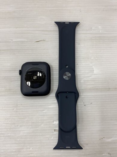 商品画像：Apple Watch SE 第2世代 GPSモデル 44mm MXEK3J/A ミッドナイト/デジタル/ 4