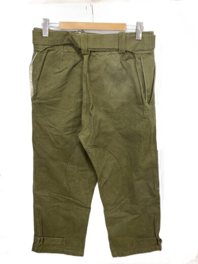 商品画像：フランス軍/モーターサイクルパンツ/ストレートパンツ/コットン/KHK/無地 2