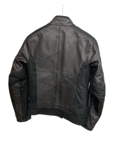 商品画像：シングルライダースジャケット/XS/牛革/BLK/無地/27200-2-20281 2