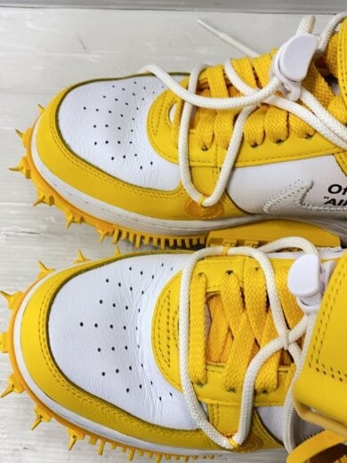 商品画像：OFF-WHITE X AIR FORCE 1 MID_オフホワイト X エアフォース 1 ミッド/24cm/YLW 7