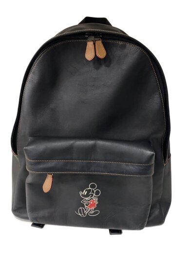 商品画像：リュック/レザー/BLK/無地/F59018 1