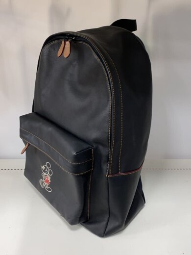 商品画像：リュック/レザー/BLK/無地/F59018 2