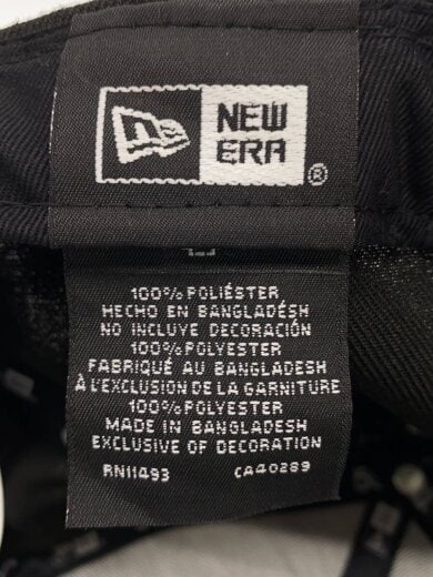 商品画像：LAロゴ/キャップ/7 5/8/ポリエステル/BLK/無地/メンズ 6