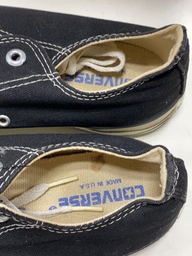 商品画像：90s/ALLSTAR/ローカットスニーカー/US7.5/BLK/キャンバス/擦れ・汚れ有 8