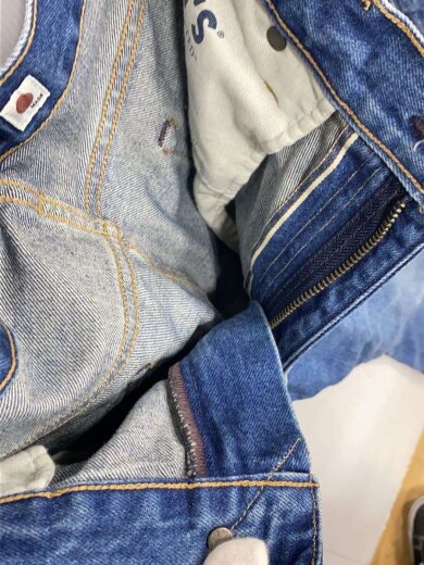 商品画像：ストレートパンツ/36/コットン/IDG/無地/17599-0012// 3